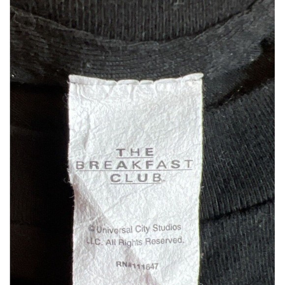 The Breakfast Club 80s Movie T-shirt Emilio Molly Ally Judd Anthony FanFare L - Picture 4 of 11